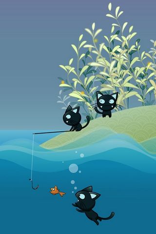 Black Kitty Fishing
