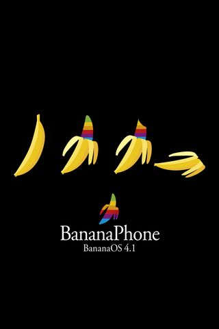 バナナ電話壁紙 Phonekyから携帯端末にダウンロード