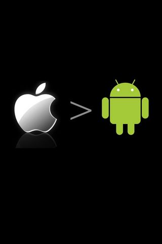 Apple Greater Than Android Wallpaper Download To Your Mobile From Phoneky