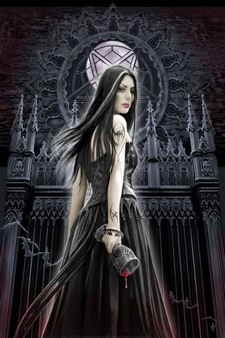 gothic vampire wallpaper