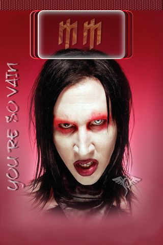 锁屏Marilyn Manson