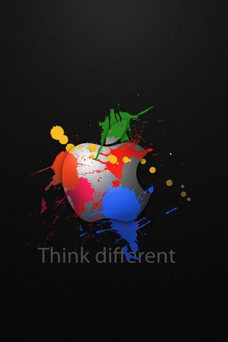Rozpryski farby Apple