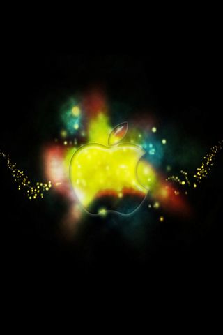 Glass-apple-logo