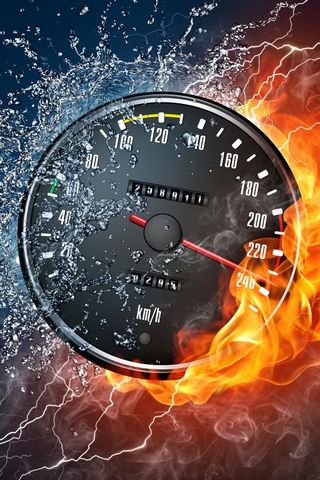Speedometer Burns
