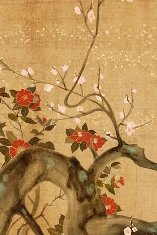 Oriental Cherry Tree Artistic