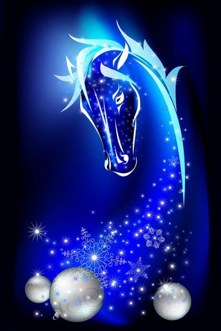 Blue Horse Wallpaper - Download to your mobile from PHONEKY