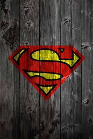 Drewniany Superman