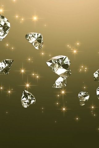 Fallende Diamanten