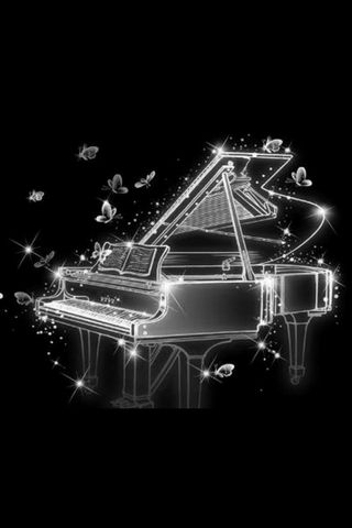 Artistic Fantasy Artistic Piano Night Stars Moon Wallpaper  Piano  Wallpaper Moonlight