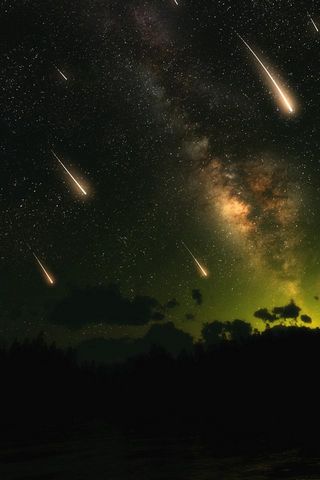 Falling Stars Wallpaper - Download to your mobile from PHONEKY