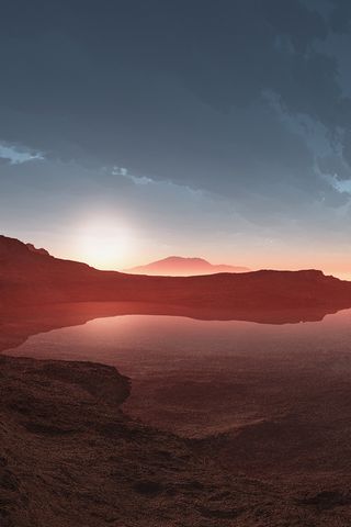 Пустеля Захід сонця