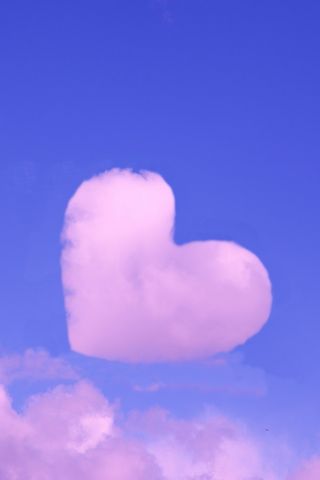 Pink Heart Cloud