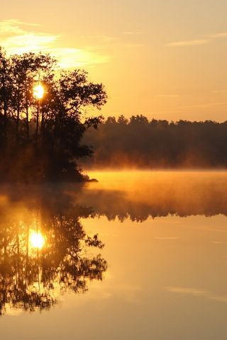 Sun Set Apple IPhone4