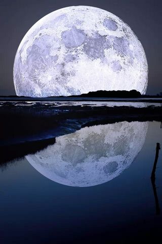 Moon Reflected