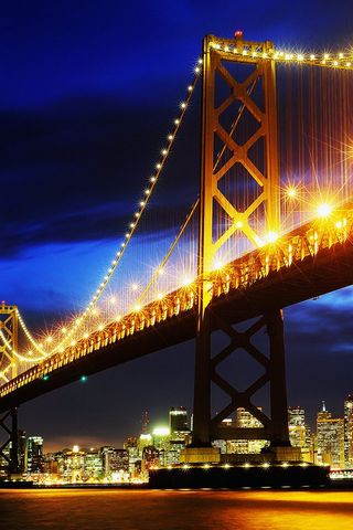 Bay Bridge Sunset San Francisco