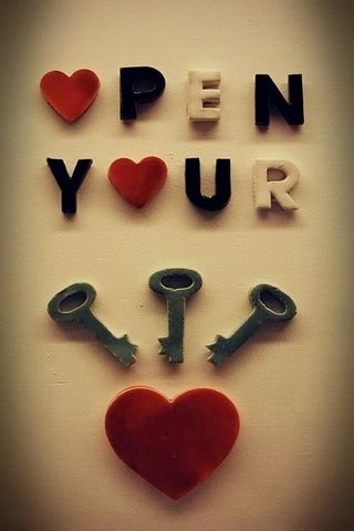 Öffne dein Herz