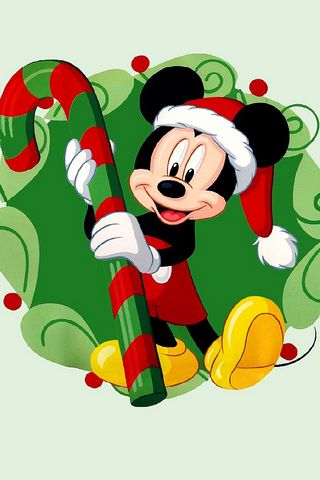 เมาส์มิกกี้เมาส์ Christmas Mickey Mouse