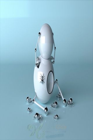 3D Wallpapers Collection 07 Robo