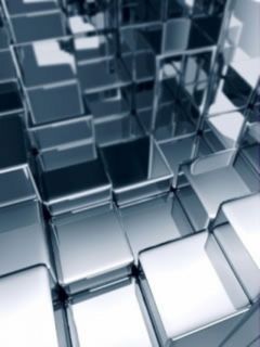 3D Glass Box Wallpaper - Download to your mobile from PHONEKY