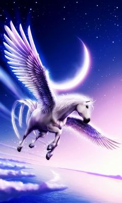White Pegasus, white, pretty, Fantasy, Pegasus HD wallpaper | Pxfuel