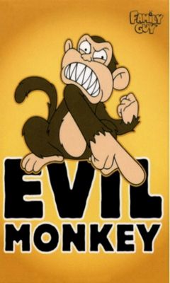 evil monkey family guy wallpaper