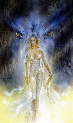 Fantasy girl and wolf HD wallpapers  Pxfuel