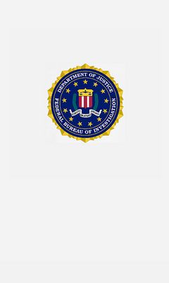 FBI White Wallpaper - Download to your