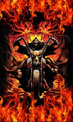 Hell Rider Wallpaper - Download to your mobile from PHONEKY