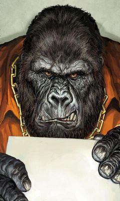 angry gorilla wallpaper hd