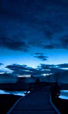 Night Bridge Wallpaper - Download to your mobile from PHONEKY