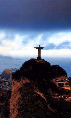 Statue Of Jesus Christ In Rio De Janeiro Wallpaper Download To Your Mobile From Phoneky