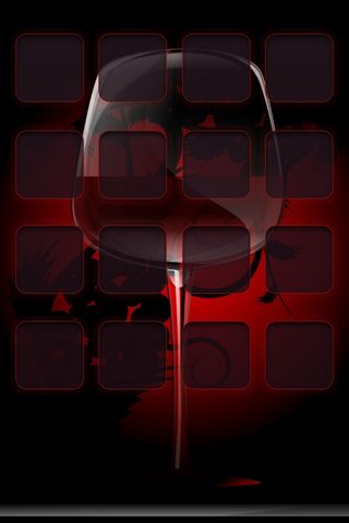 Kırmızı Şarap Kadehi - Ana Ekran IP4