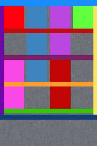 Color Box Shelf