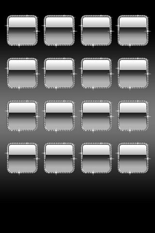Metallic Shelves - Home Screen - IP4