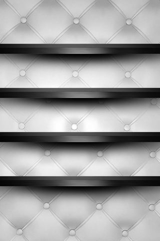 Black White Shelf