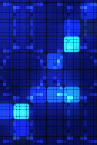 Blue Squares - IPhone5
