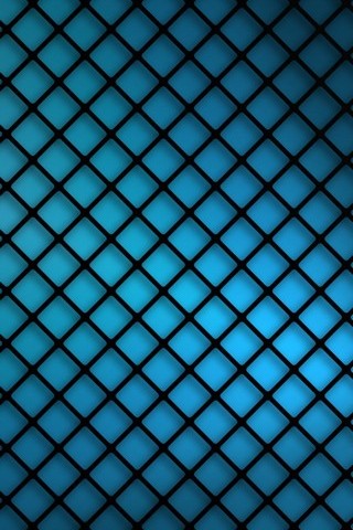 Blue Grating Abstract