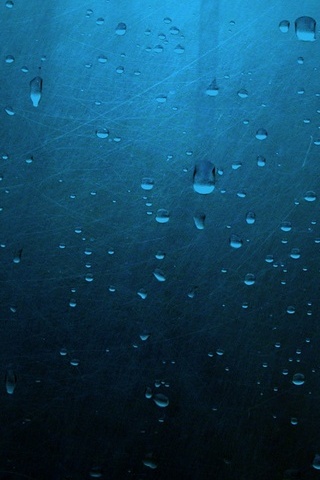 Водные Drops-On-Glass