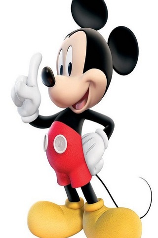 Tranh tô màu Mickey đẹp