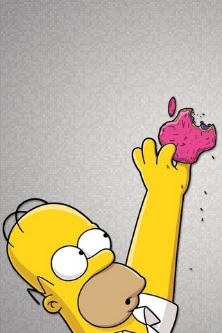 Homer Simpson Apple