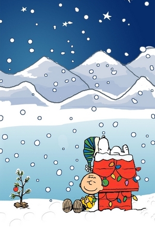 Snoopy Xmas Wallpaper Download To Your Mobile From Phoneky