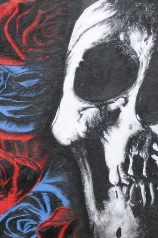 Deftones-skull-and-roses