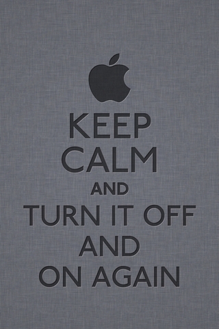 Keep Calm And Turn It Off