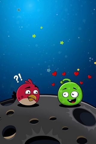 Angry Bird Confused Love