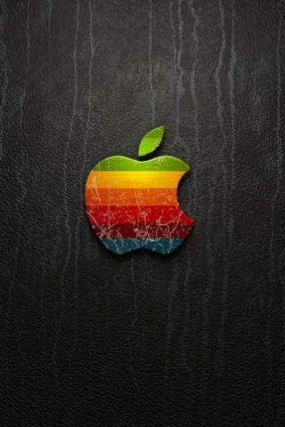 레인보우 - 애플 로고