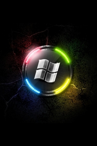 Logotipo de Neon Windows