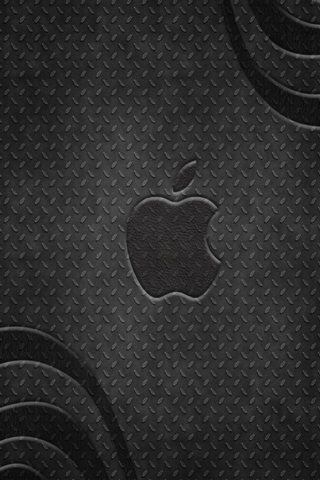 Apple Metal Logo - IPhone5