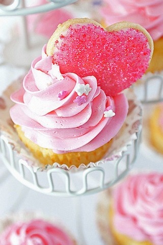 Cupcake With Heart