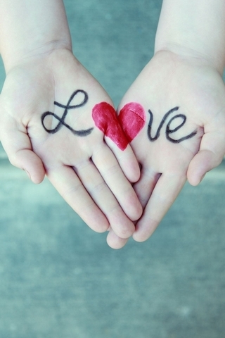 Love-hands Wallpaper - Download to your mobile from PHONEKY