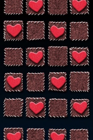 Hearts Shelves (IPhone/iPod 5)